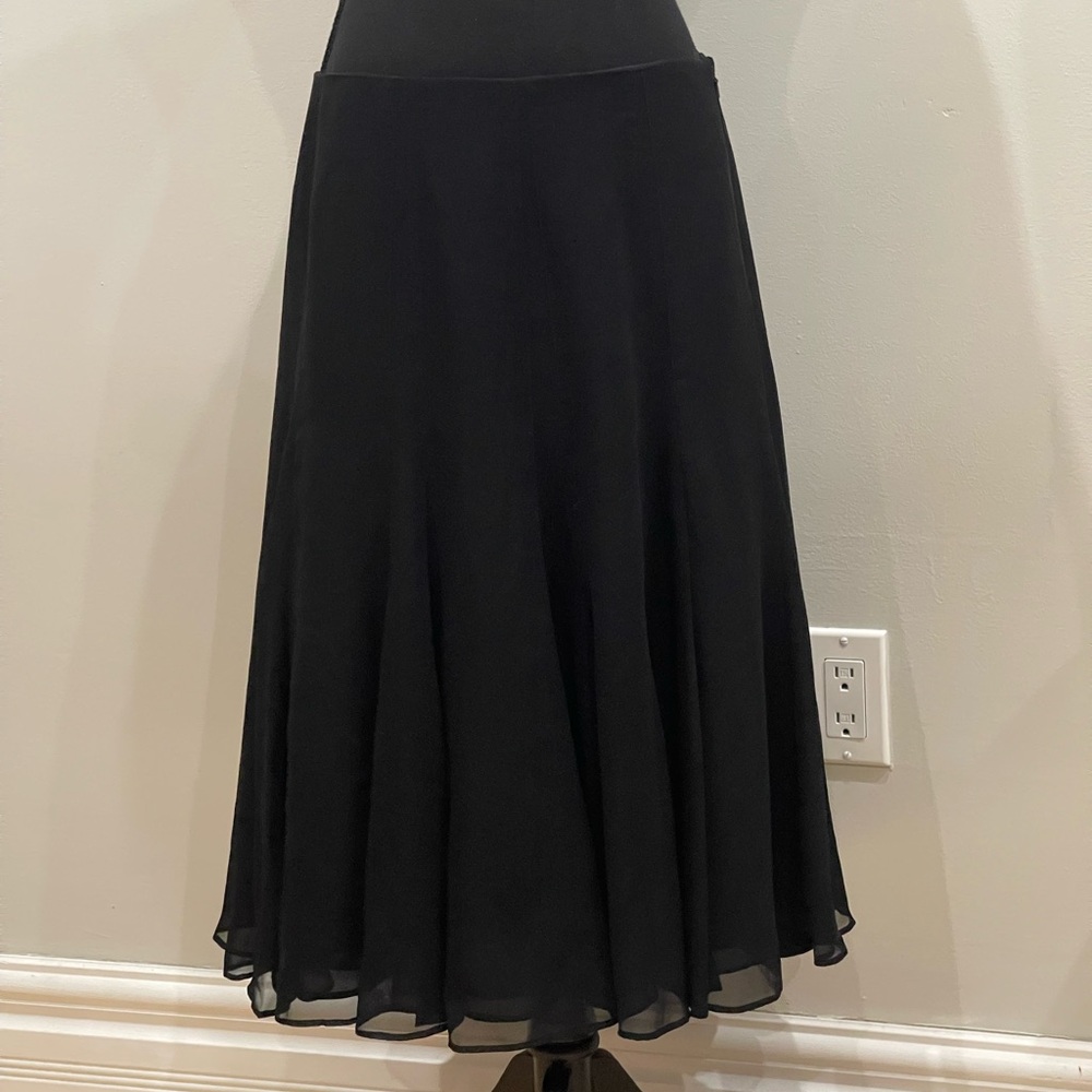 Lauren Ralph Lauren Black A-Line Skirt